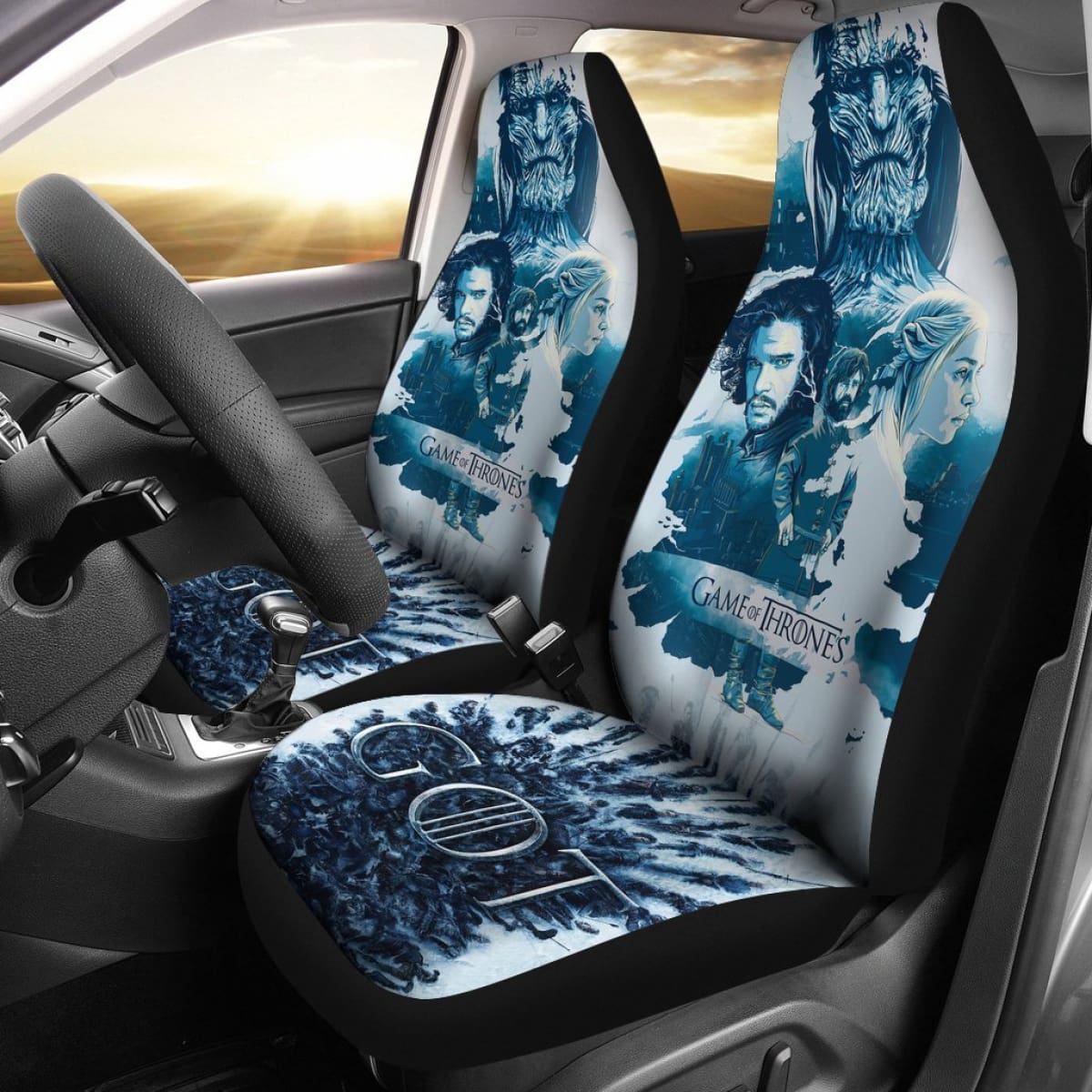 Game Of Thrones Battle War Car Seat Covers Lt04 Universal Fit 225721