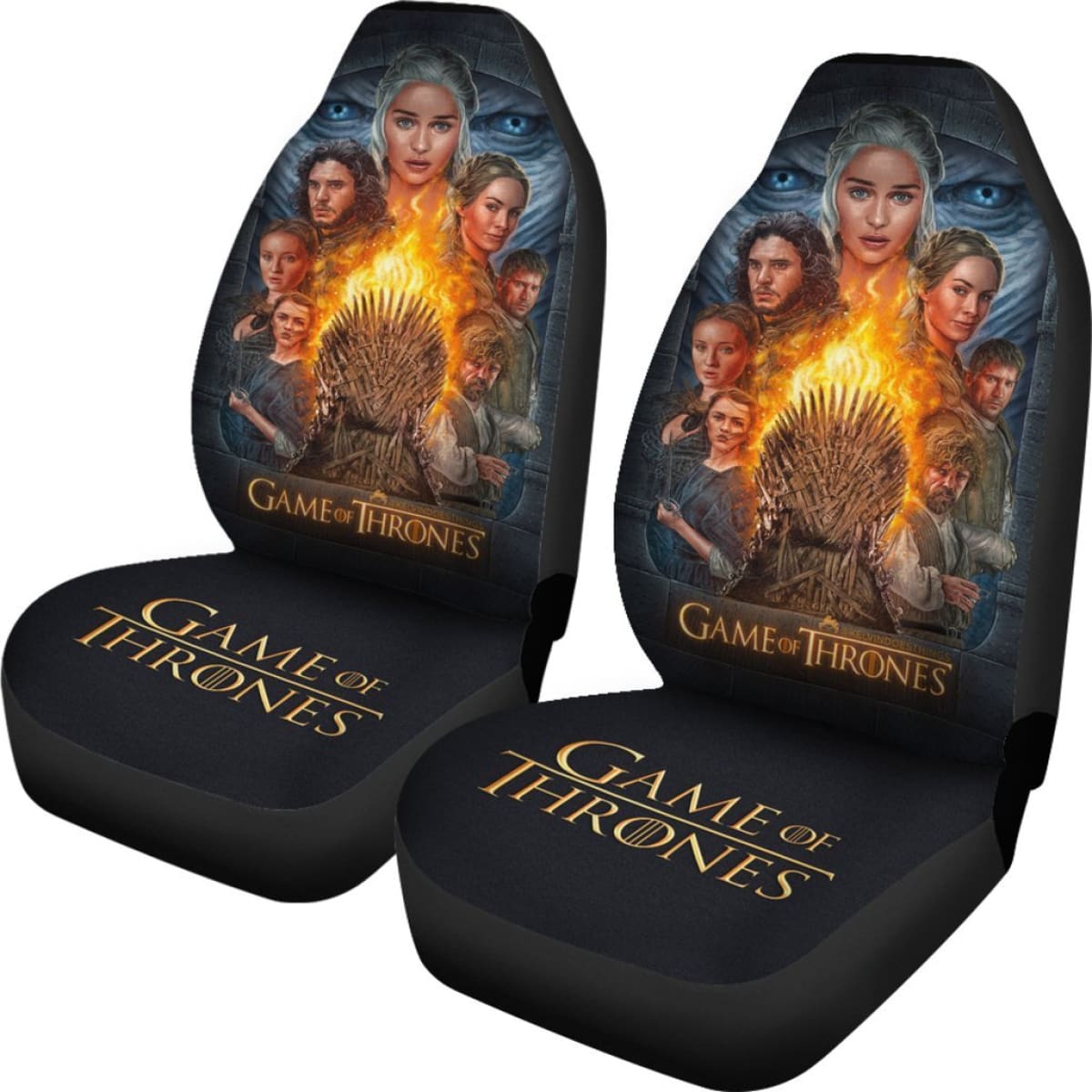 Game Of Thrones Car Seat Covers Movies Fan Gift H053120 Universal Fit 072323