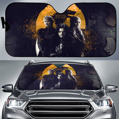 Game Of Thrones Car Sun Shades Movies Fan Gift Universal Fit 103530