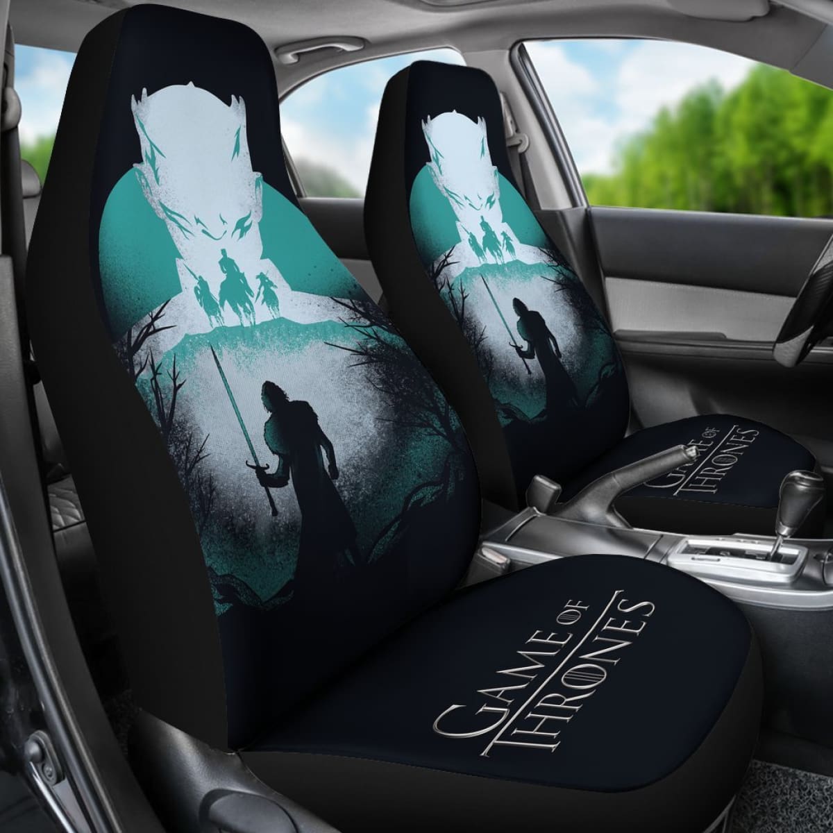 Game Of Thrones Fan Art  Car Seat Covers Movies Fan Gift H053120 Universal Fit 072323