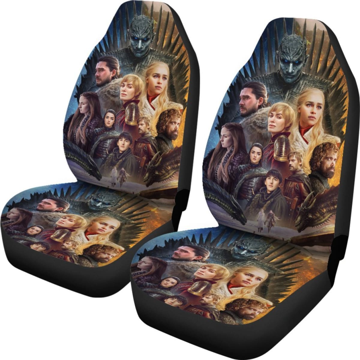 Game Of Thrones Fan Car Seat Covers Movies Fan Gift H053120 Universal Fit 072323