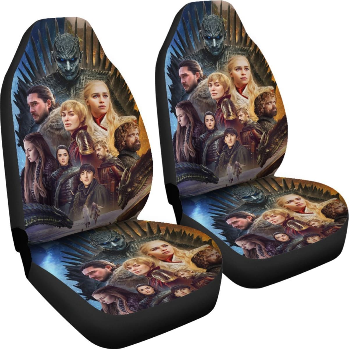 Game Of Thrones Fan Car Seat Covers Movies Fan Gift H053120 Universal Fit 072323
