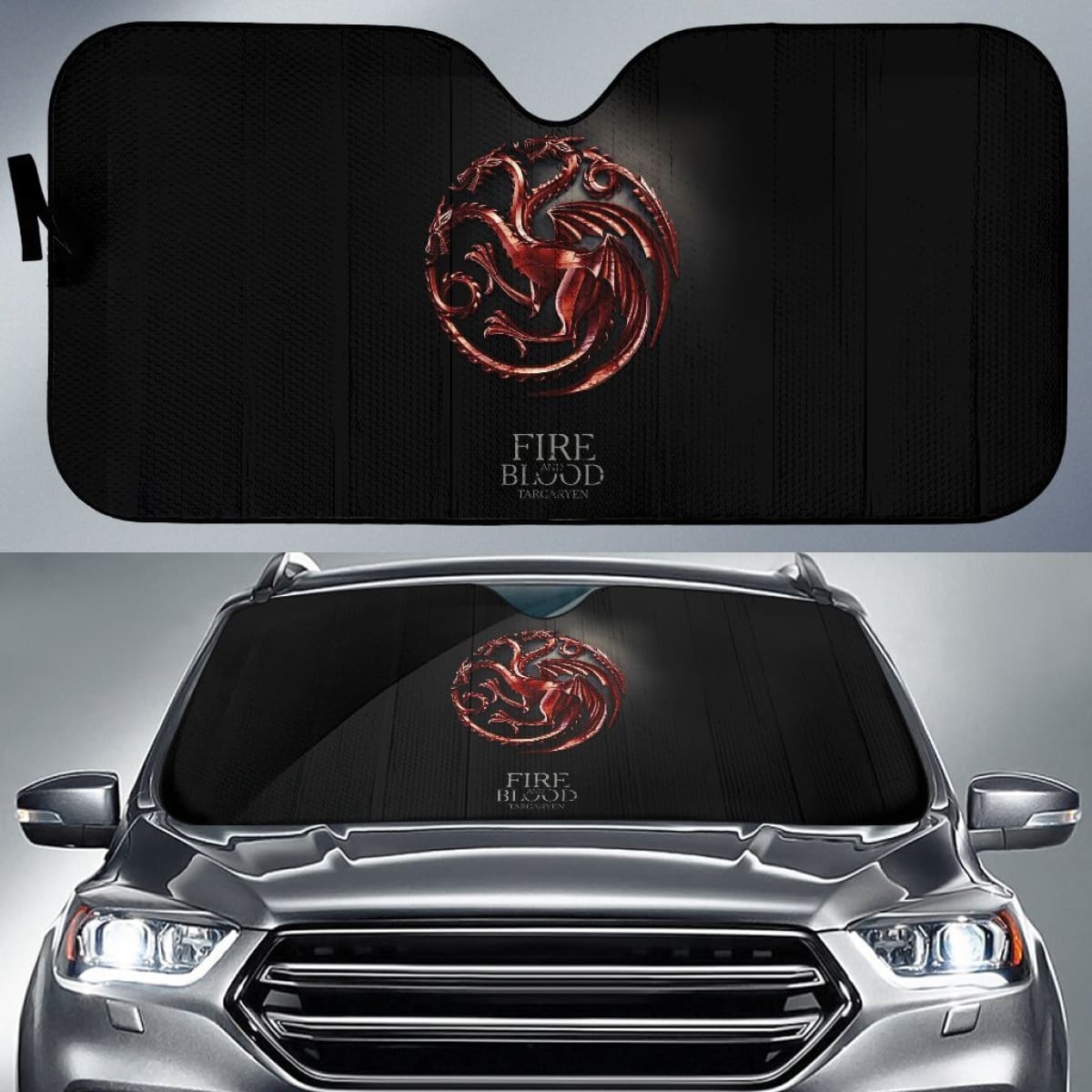 Game Of Thrones Logo Sun Shade amazing best gift ideas 2020 Universal Fit 174503