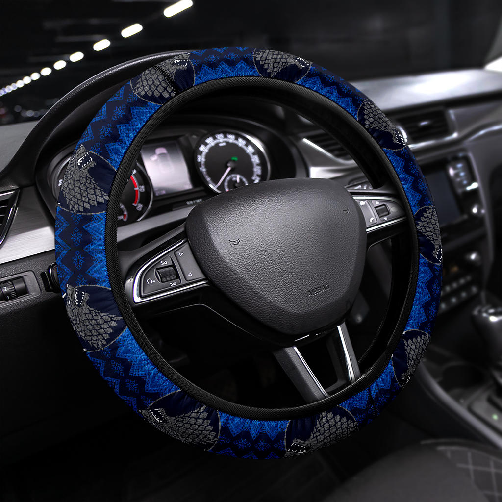Game Of Thrones Stark Winter Premium Car Steeling Wheel Covers
