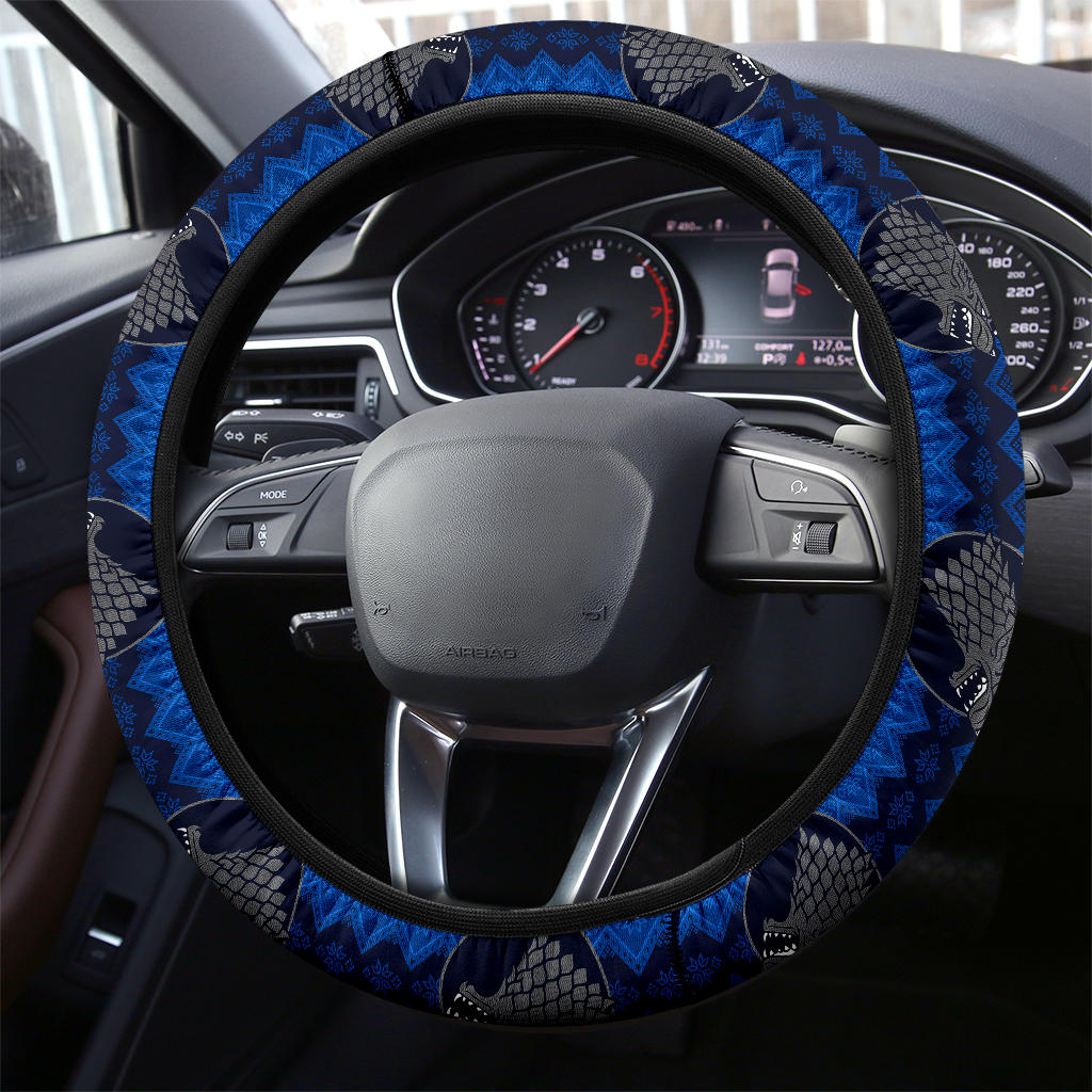 Game Of Thrones Stark Winter Premium Car Steeling Wheel Covers