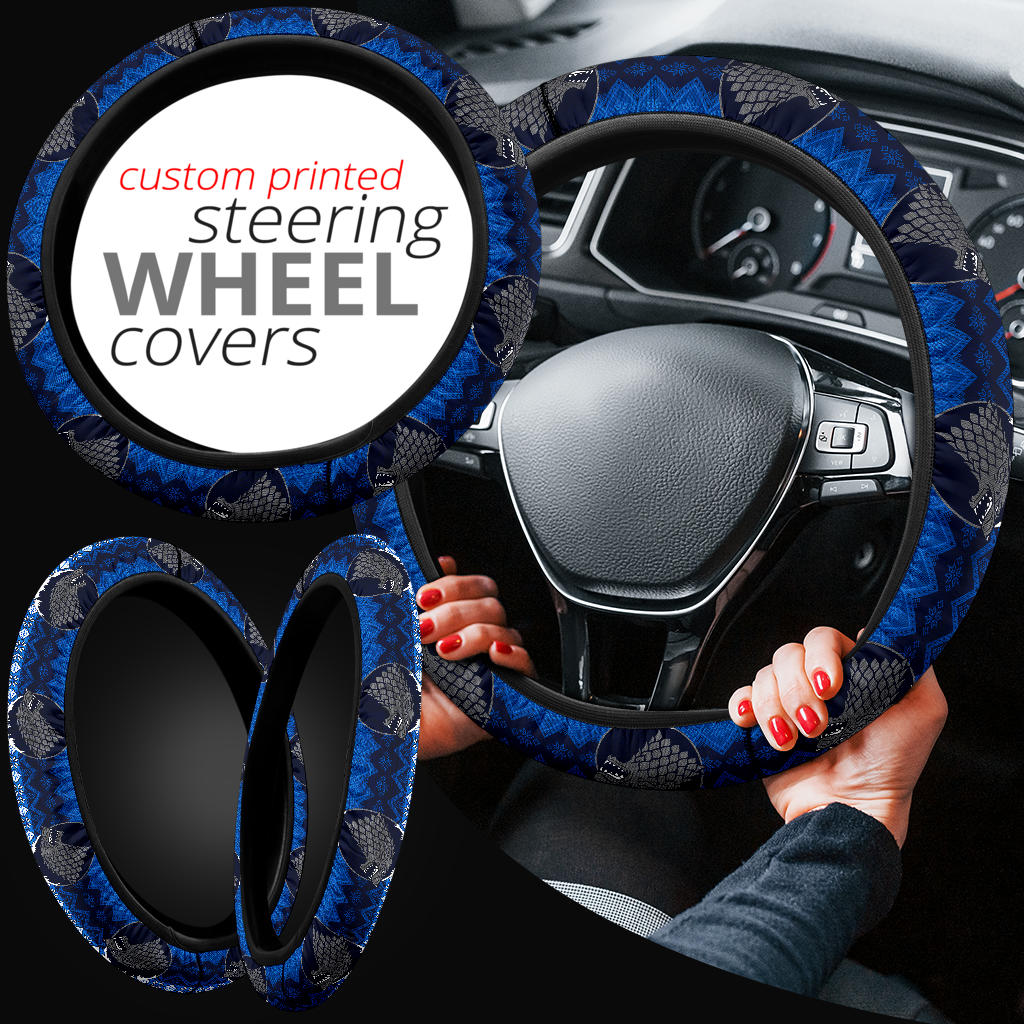 Game Of Thrones Stark Winter Premium Car Steeling Wheel Covers