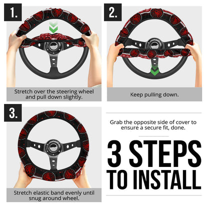 Game Of Thrones Targaryen Christmas Premium Custom Car Steering Wheel Cover