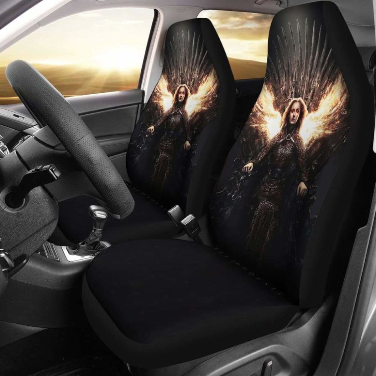 Game Of Thrones X Dark Phoenix Car Seat Covers Universal Fit 051012