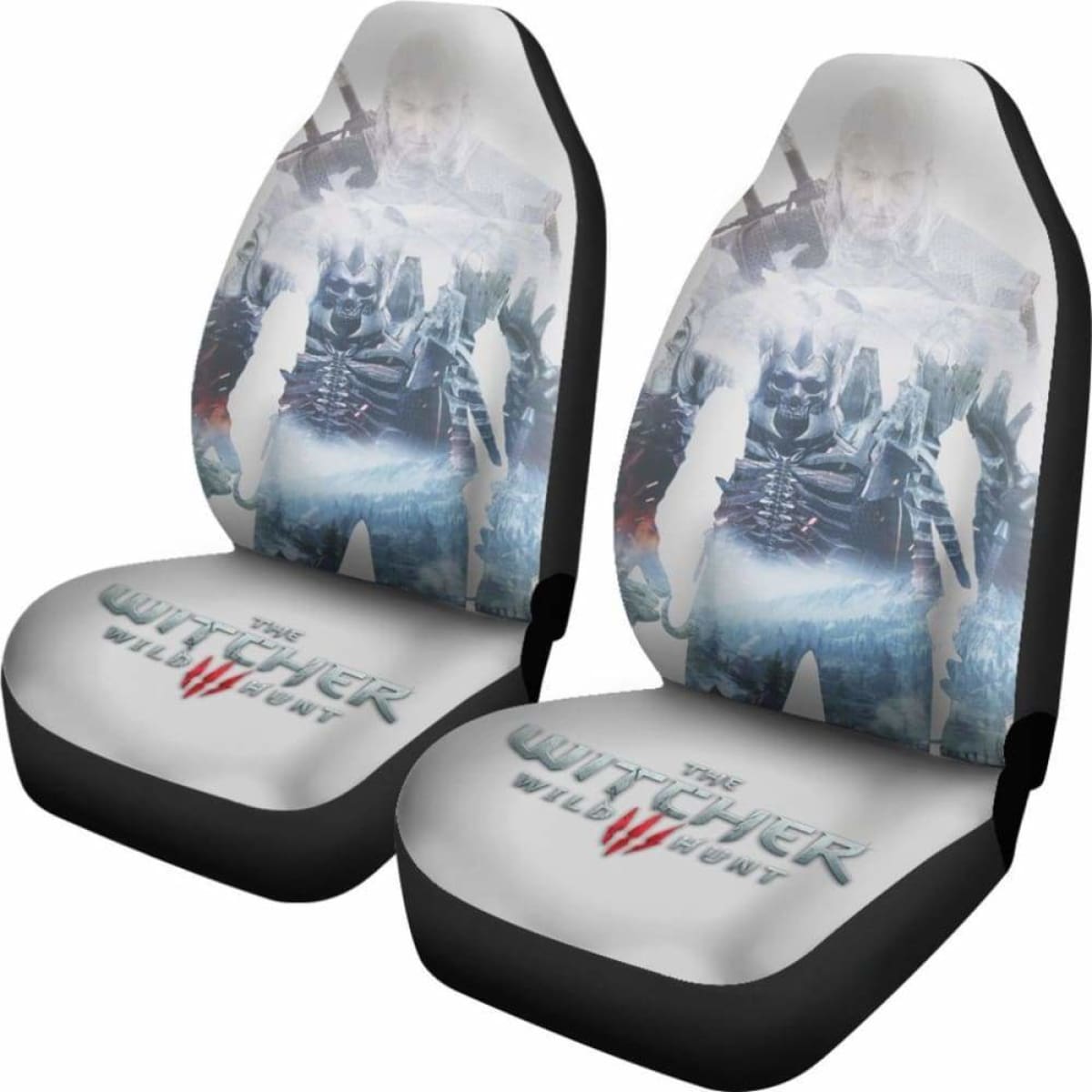 Game The Witcher 3: Wild Hunt Geralt Car Seat Covers Universal Fit 051012
