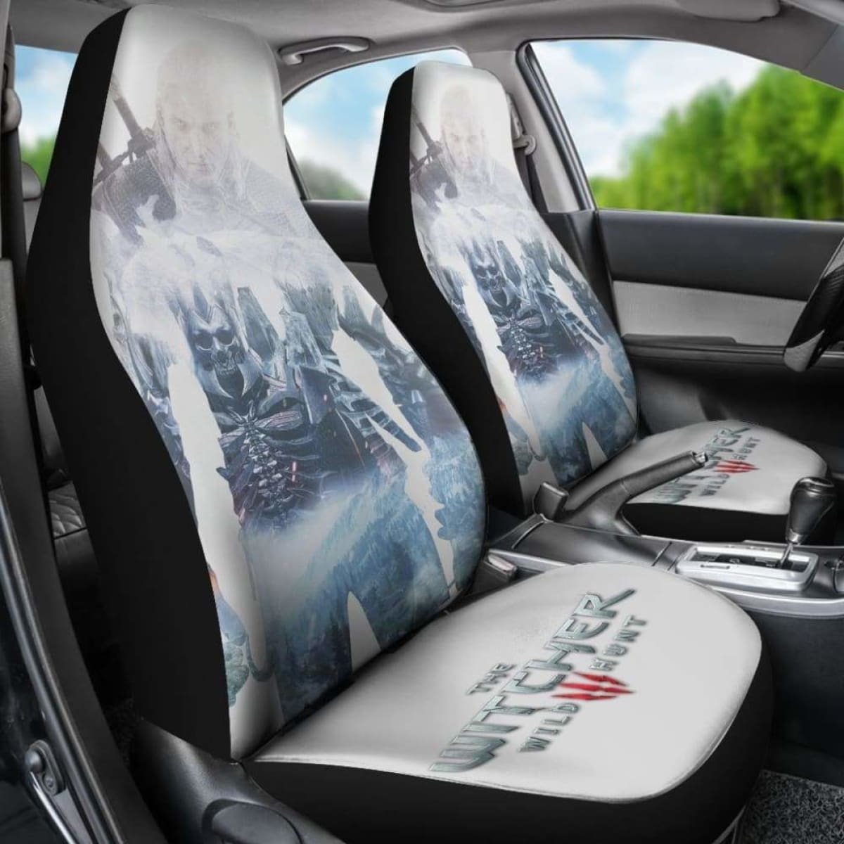 Game The Witcher 3: Wild Hunt Geralt Car Seat Covers Universal Fit 051012
