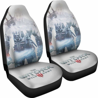 Game The Witcher 3: Wild Hunt Geralt Car Seat Covers Universal Fit 051012