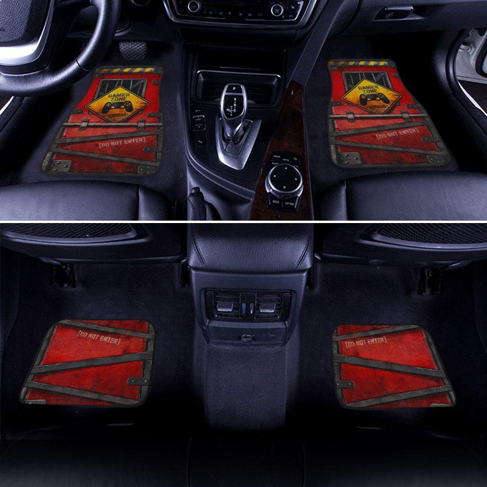Game Zone Car Floor Mats Custom Gamer Car Accessories