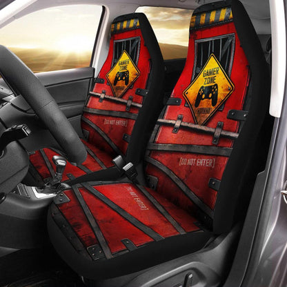 Game Zone Car Seat Covers Custom Gamer Car Accessories