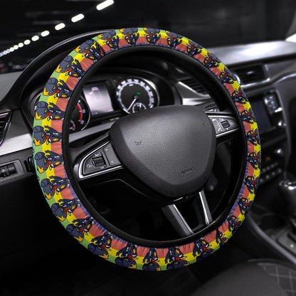 Garchomp Anime Custom Car Steering Wheel Cover
