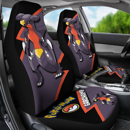 Garchomp Car Seat Covers Custom Anime Pokemon Car Accessories