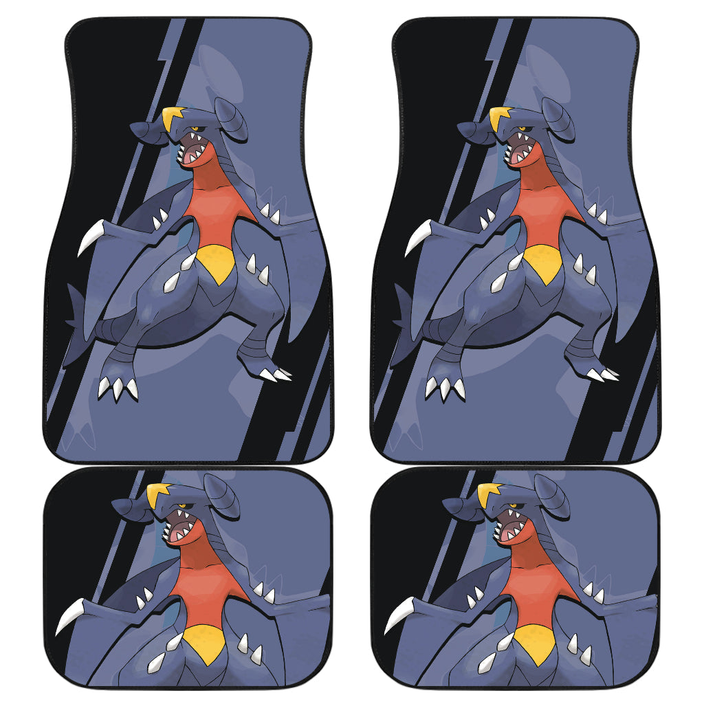 Garchomp Pokemon Car Floor Mats Style Custom For Fans Ci230117-10a