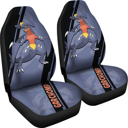 Garchomp Pokemon Car Seat Covers Style Custom For Fans Ci230116-10