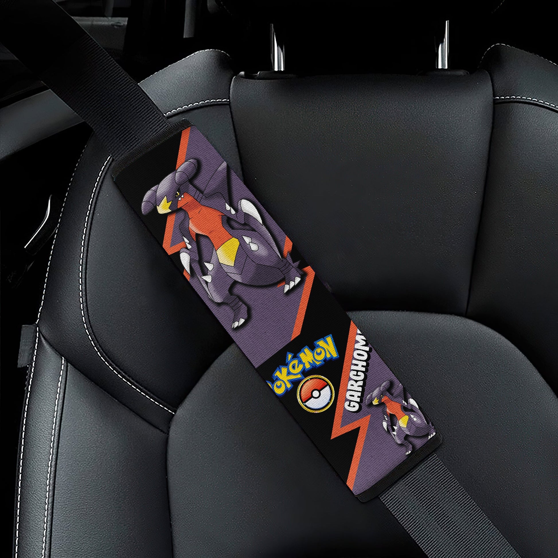 Garchomp car seat belt covers Anime Custom Car Accessories