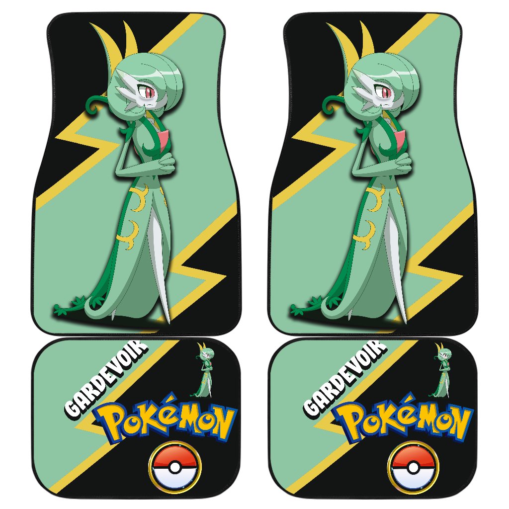 Gardevoir Car Floor Mats Custom Anime Car Interior Accessories