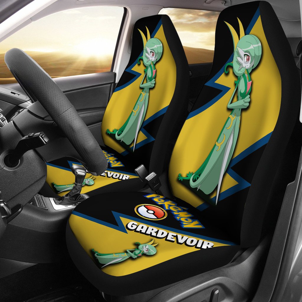 Gardevoir Car Seat Covers Custom Anime Pokemon Car Accessories