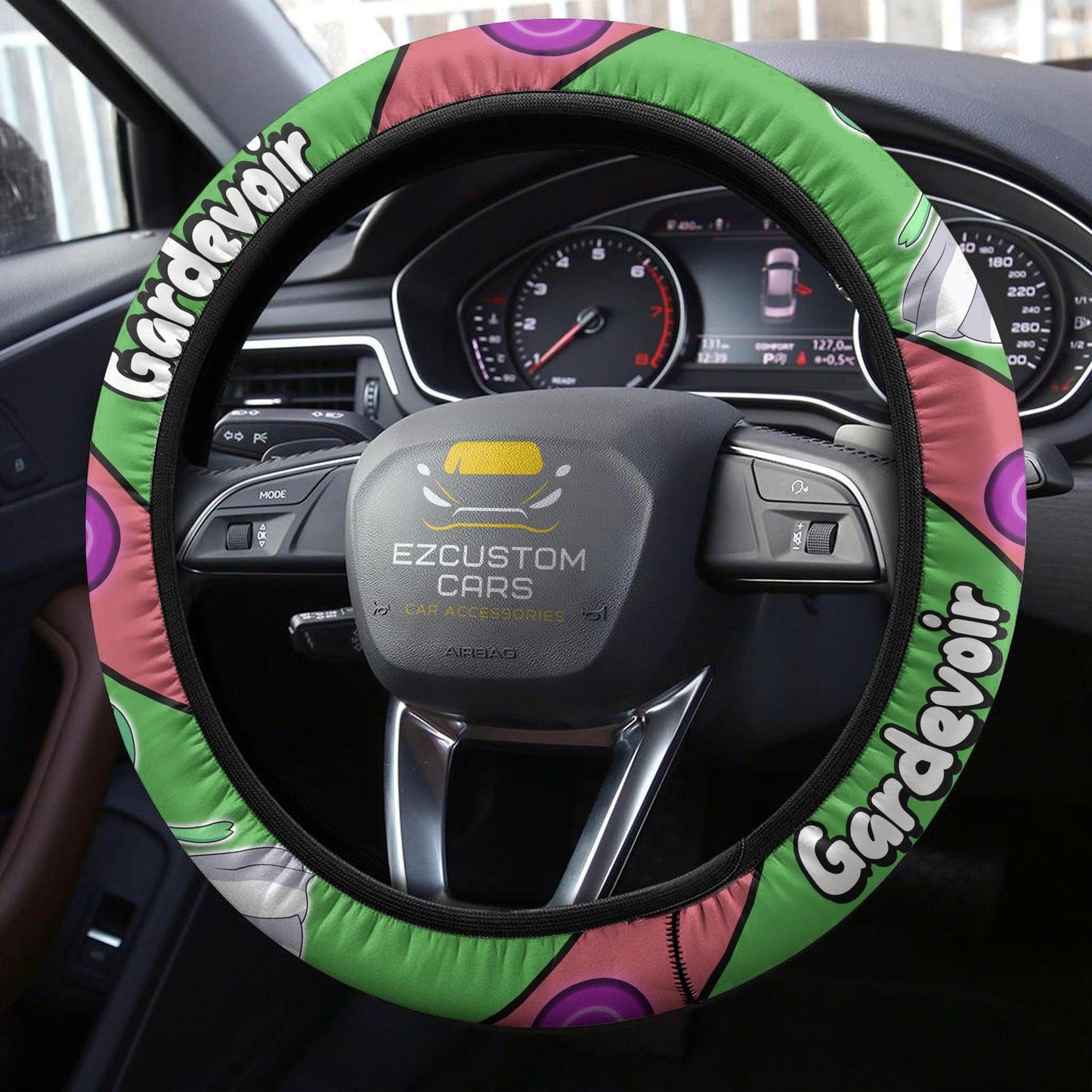 Gardevoir Pokemon Anime Steering Wheel Cover