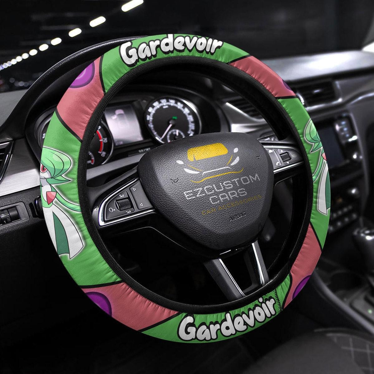 Gardevoir Pokemon Anime Steering Wheel Cover