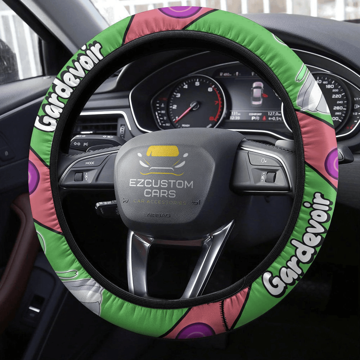 Gardevoir Pokemon Anime Steering Wheel Cover