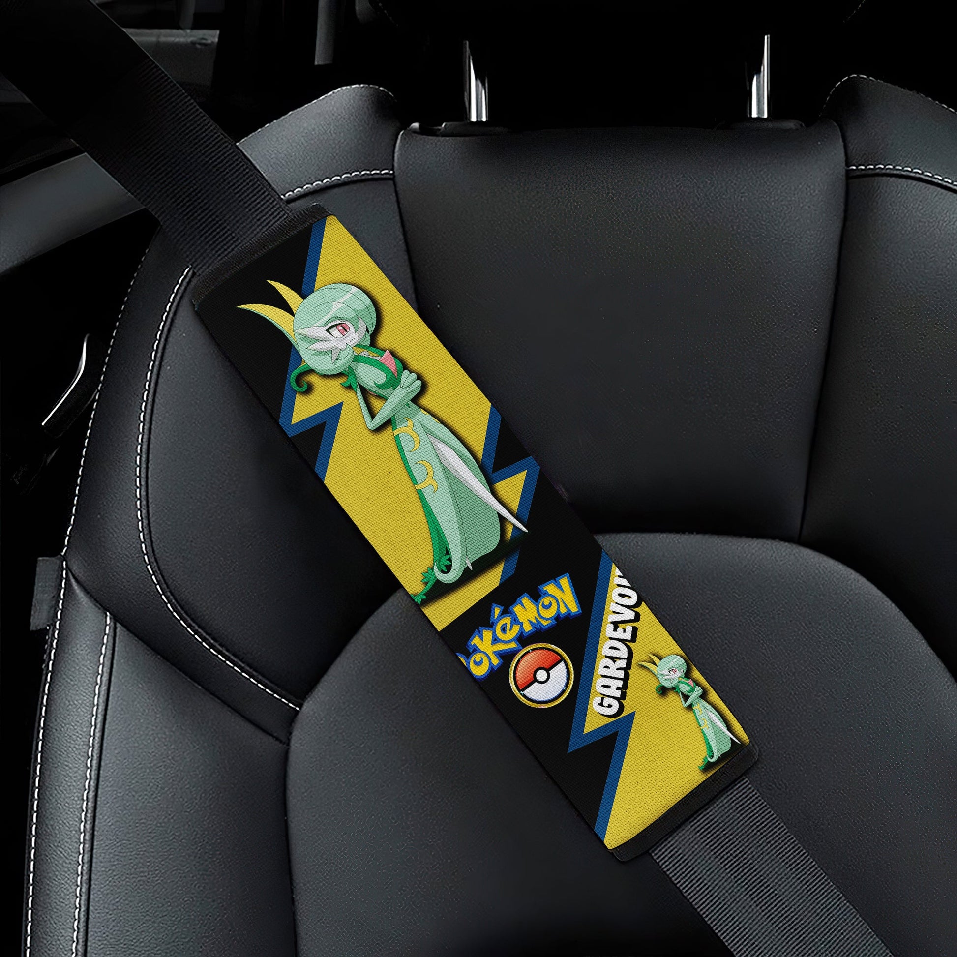 Gardevoir car seat belt covers Anime Custom Car Accessories