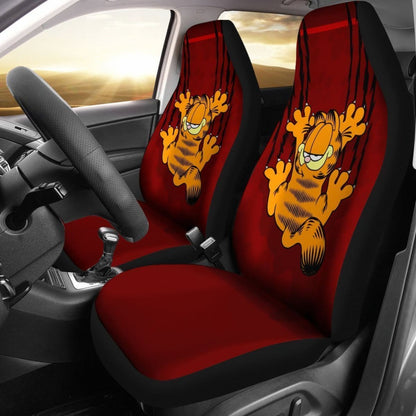 Garfield Cat Car Seat Covers Nh07 Universal Fit 225721