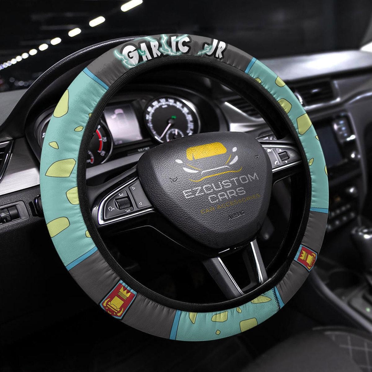 Garlic Jr Anime Steering Wheel Cover Custom Dragon Ball Anime Car Accessories