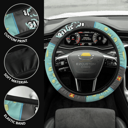 Garlic Jr Anime Steering Wheel Cover Custom Dragon Ball Anime Car Accessories