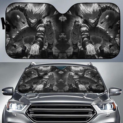 Garou One Punch Man Anime Auto Sun Shade Nh07 Universal Fit 111204