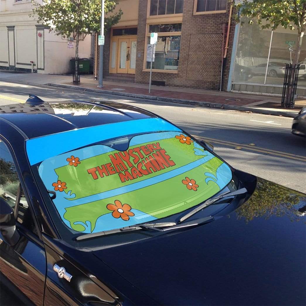 Gearhumans Geahuman 3D The Mystery Machine Custom Car Auto Sunshade