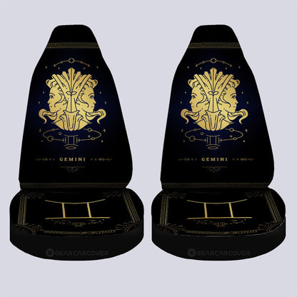 Gemini Car Seat Covers Custom Zodiac Car Accessories