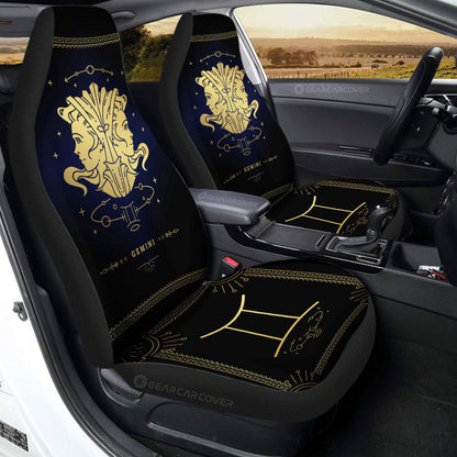 Gemini Car Seat Covers Custom Zodiac Car Accessories