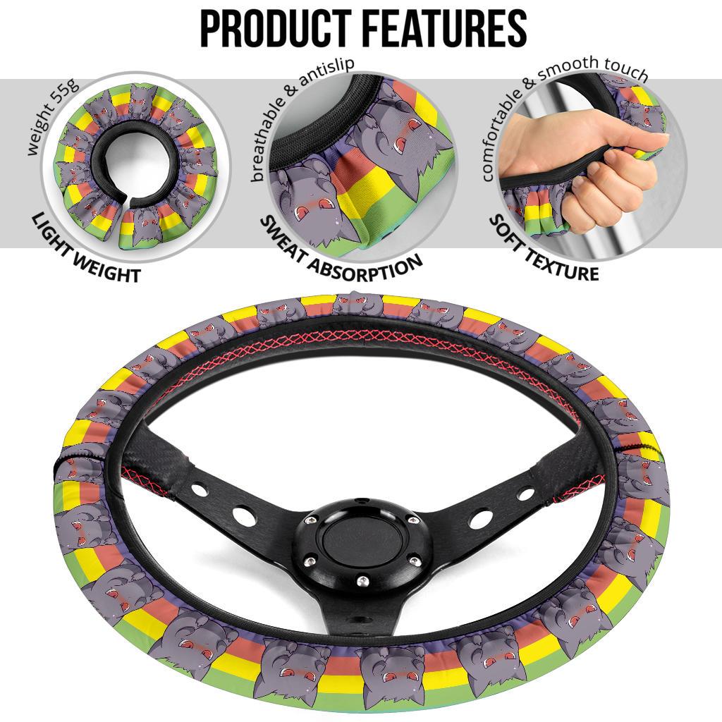 Gengar 2 Car Steering Wheel Cover
