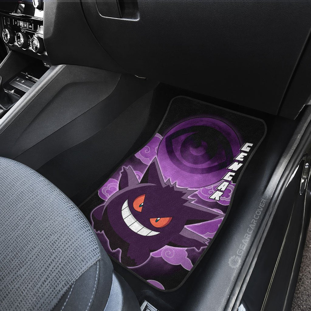 Gengar Car Floor Mats Custom Anime Car Accessories For Anime Fans