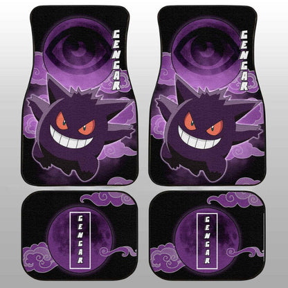 Gengar Car Floor Mats Custom Anime Car Accessories