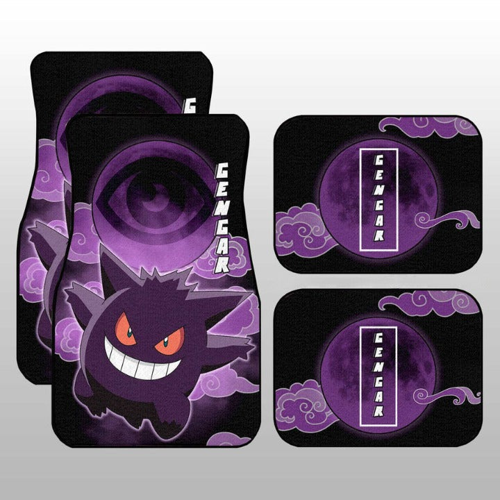Gengar Car Floor Mats Custom Anime Car Accessories