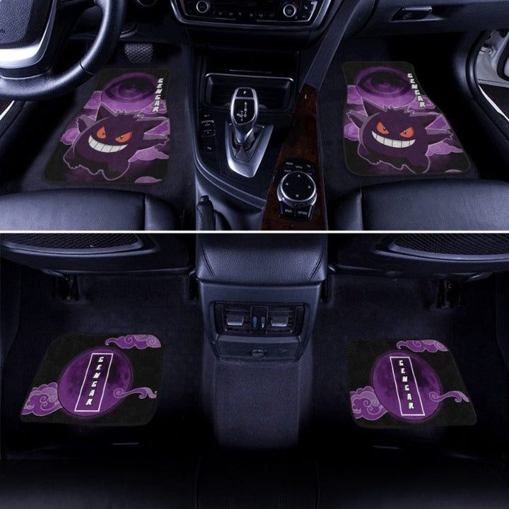 Gengar Car Floor Mats Custom Anime Car Accessories