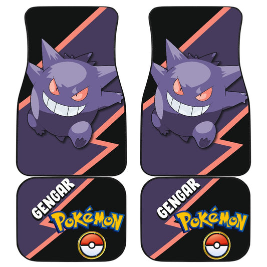 Gengar Car Floor Mats Custom Anime Car Interior Accessories