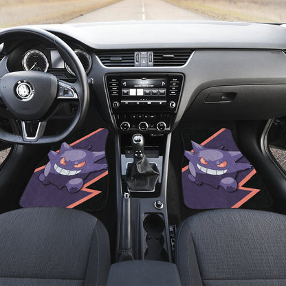 Gengar Car Floor Mats Custom Anime Car Interior Accessories