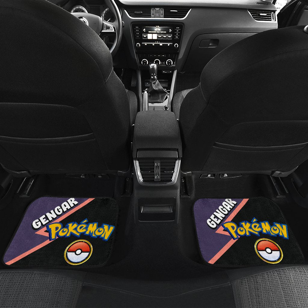 Gengar Car Floor Mats Custom Anime Car Interior Accessories