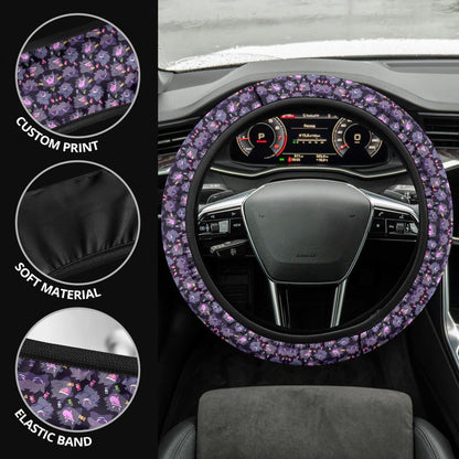 Gengar Car Steering Wheel Cover 2