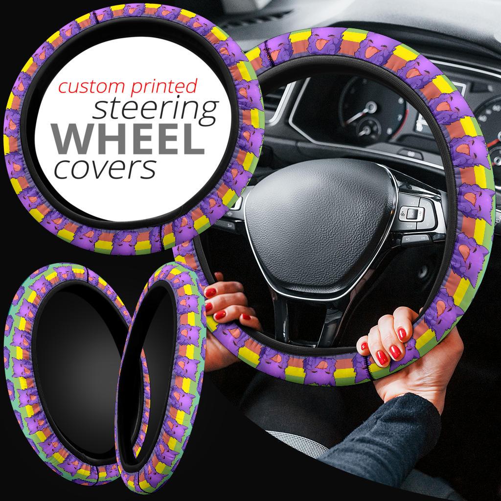 Gengar Car Steering Wheel Cover