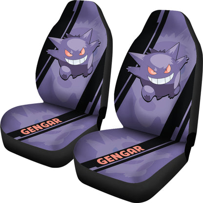 Gengar Pokemon Car Seat Covers Style Custom For Fans Ci230118-01