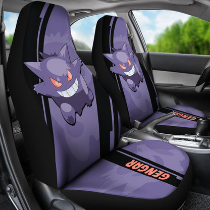 Gengar Pokemon Car Seat Covers Style Custom For Fans Ci230118-01