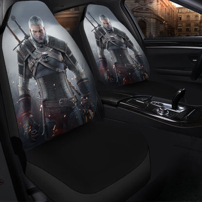 Geralt Of Rivia The Witcher Movie Seat Covers Amazing Best Gift Ideas 2020 Universal Fit 090505
