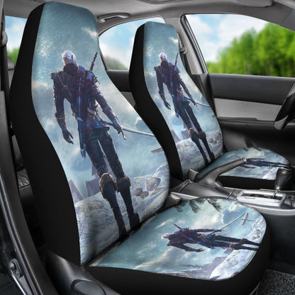 Geralt Of Rivia The Witcher Movie 1 Seat Covers Amazing Best Gift Ideas 2020 Universal Fit 090505