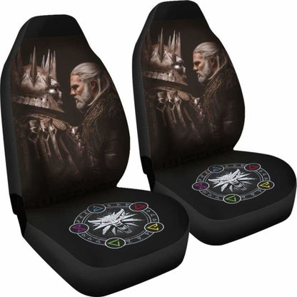 Geralt Vs Eredin The Witcher Car Seat Covers Universal Fit 051012